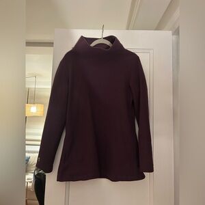 Purple Cobble Hill Fleece Turtleneck